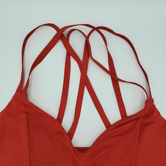 Red Athleta South Swell Bikini - Picture 2 of 5